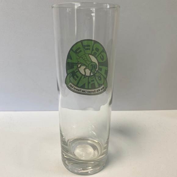 Green Hornet Chateaux Lime Flavored Vodka Bar Ware Glass Tumbler - Picture 4 of 10